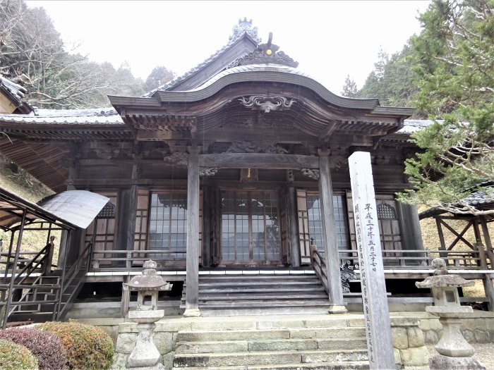 丹波篠山市南矢代/松尾山高仙寺