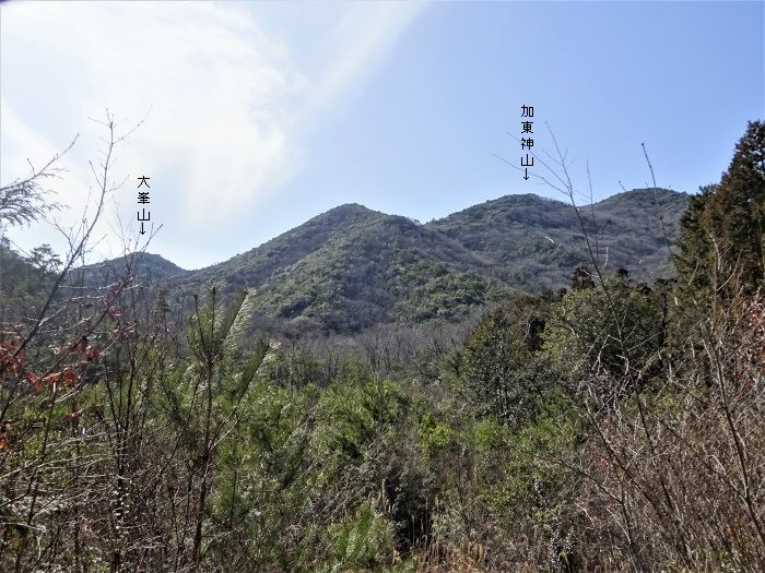 加東市上鴨川/加東神山・大峯山