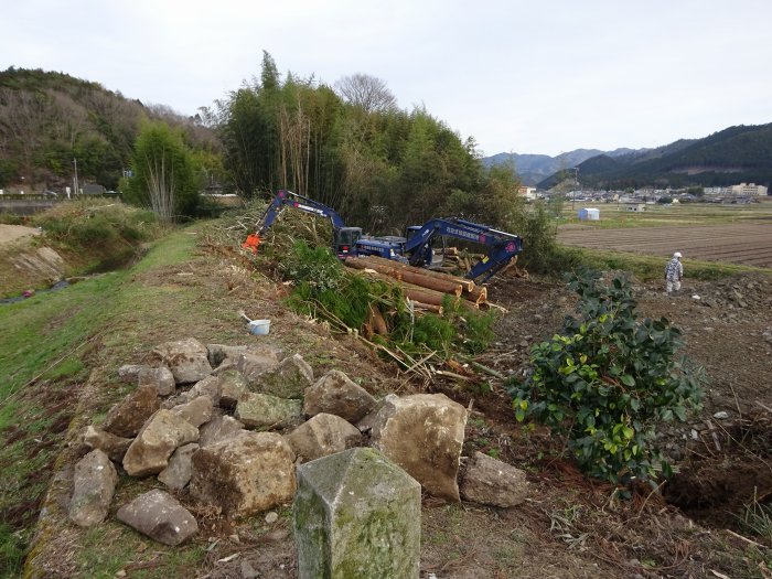 丹波篠山市味間南/住吉神社旧跡碑