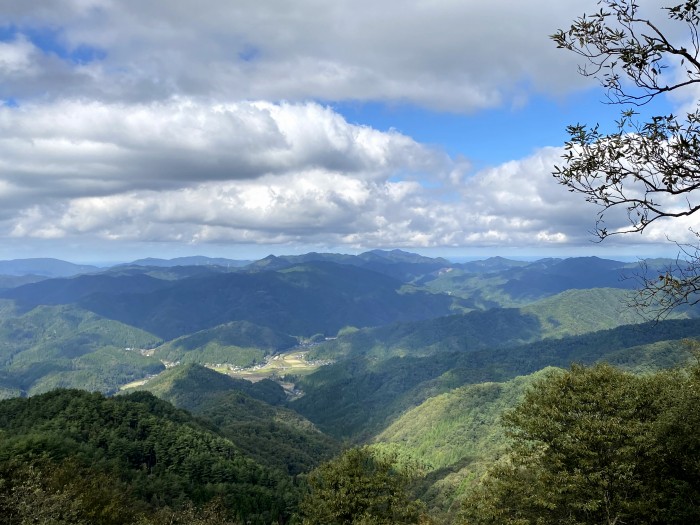 綾部市睦寄町/シデ山、大栗峠