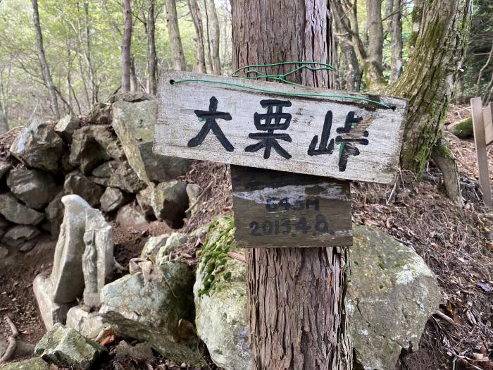 綾部市睦寄町/シデ山、大栗峠