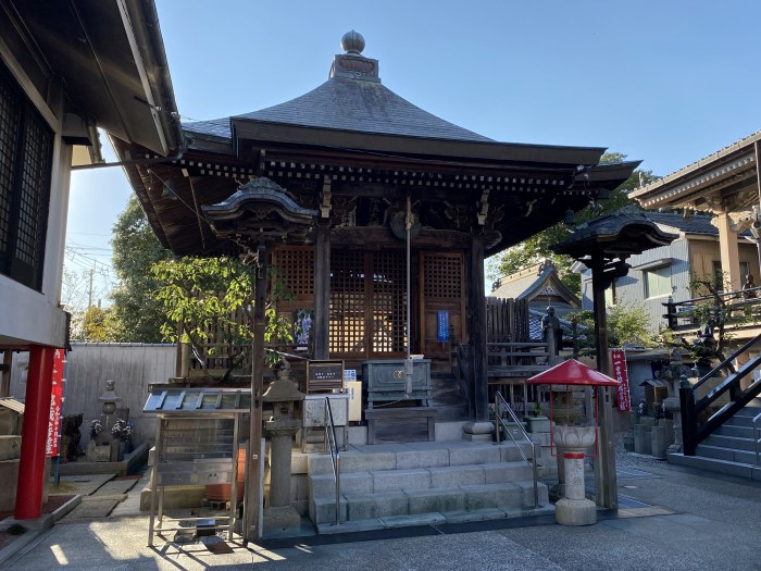 高知市洞ヶ島町/妙色山安楽寺