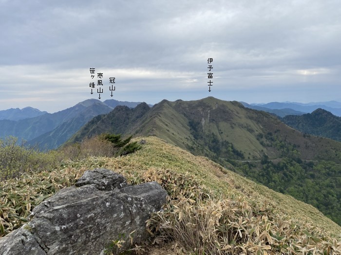 吾川郡いの町中ノ川/東黒森