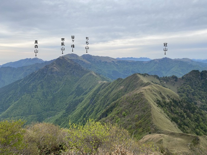 吾川郡いの町中ノ川/伊予富士