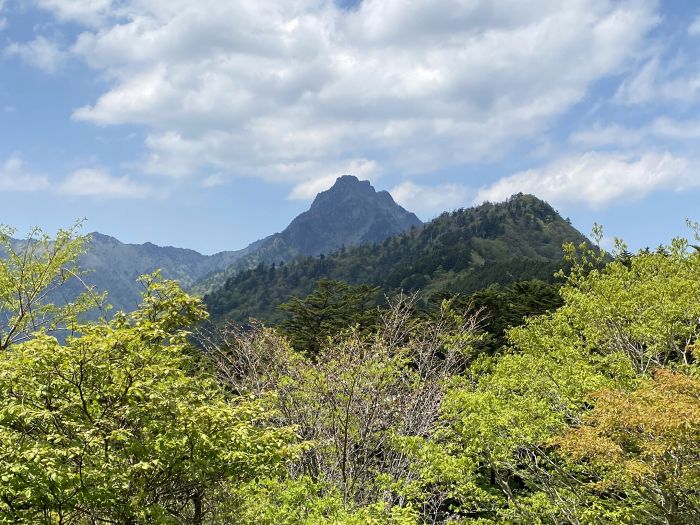 西条市西田甲/石鎚山