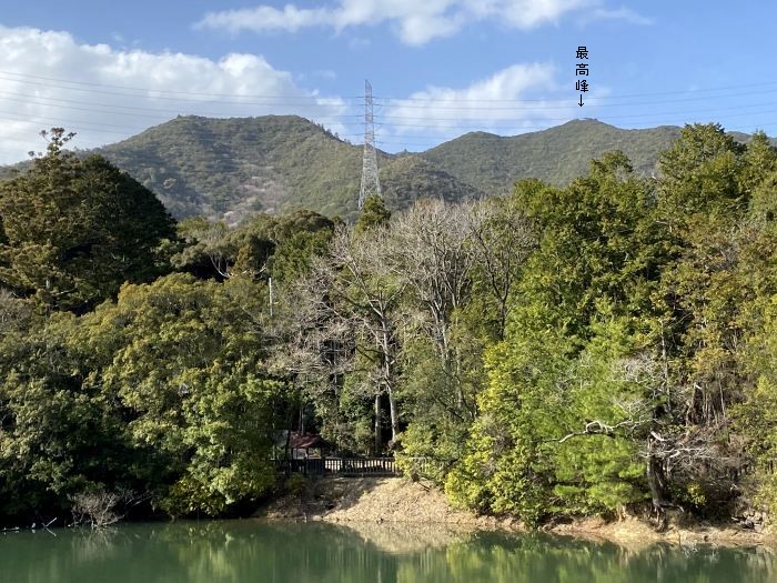 加東市上三草/数曽寺山塊最高峰