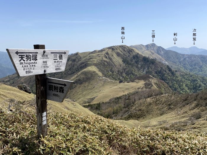 三好市東祖谷古味/天狗塚