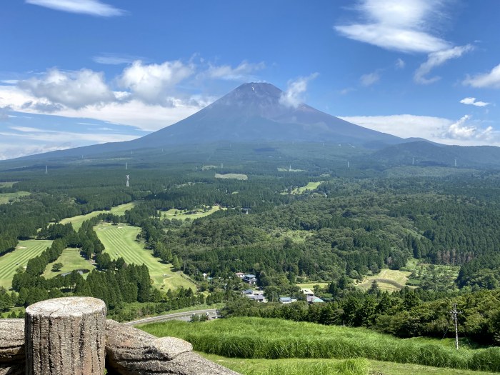 裾野市須山/十里木高原展望台