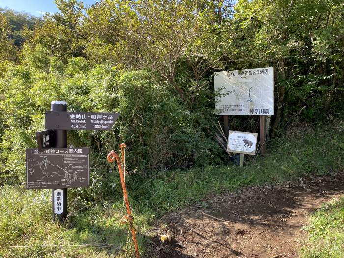 足柄下郡箱根町仙石原/金時山