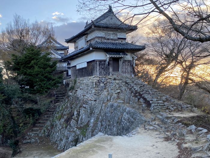 高梁市内山下/備中松山城