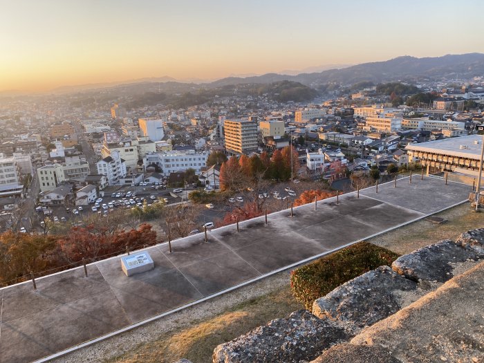 津山市山下/津山城