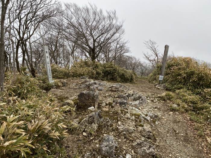 美作市後山/駒の尾山、鍋ヶ谷山、船木山、後山、オゴシキ山