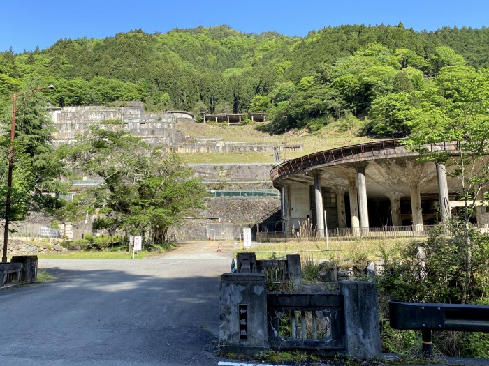 兵庫県朝来市佐嚢/神子畑選鉱場跡