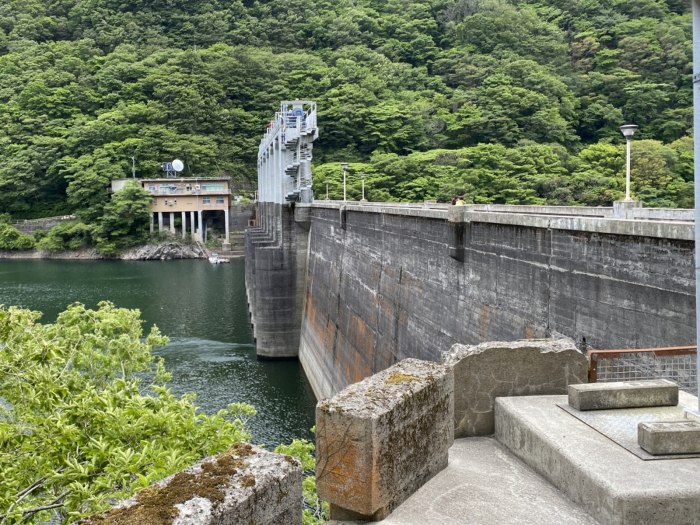 真庭市湯原温泉/湯原ダム