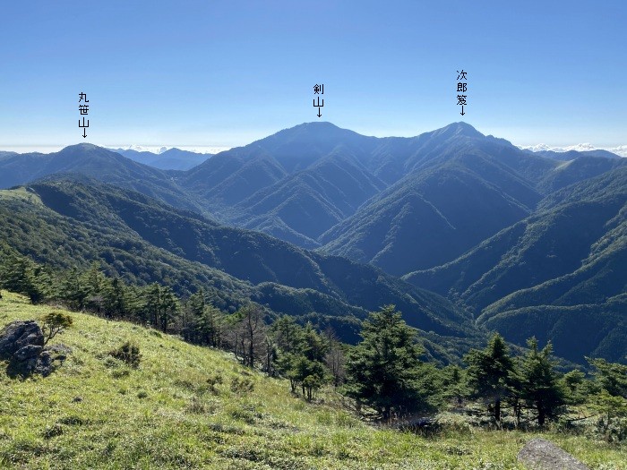 三好市東祖谷菅生/塔の丸