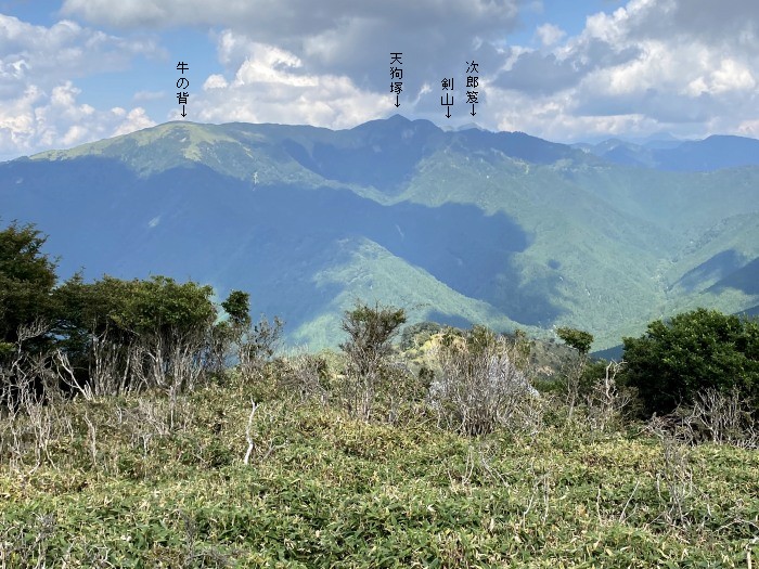 三好市東祖谷樫尾/土佐矢筈山