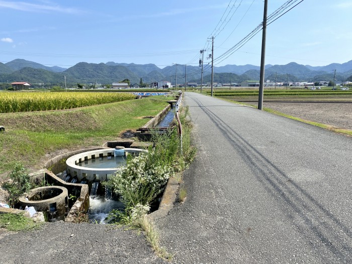 南あわじ市神代社家/円筒分水工