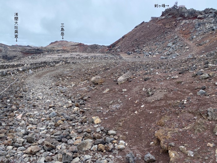 富士宮市粟倉/富士山お鉢巡り