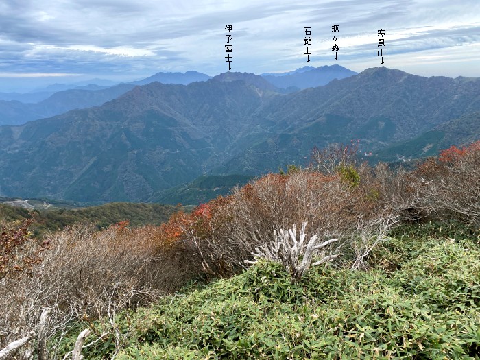 吾川郡いの町桑瀬/冠山