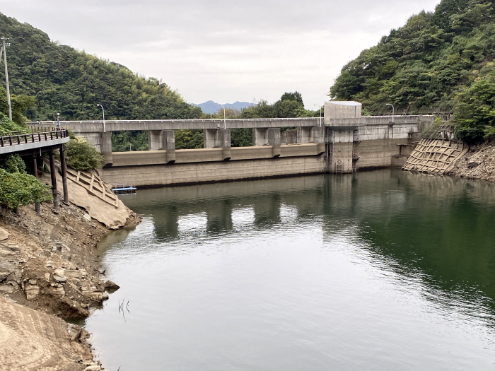 西条市丹原町楠窪/志河川ダム