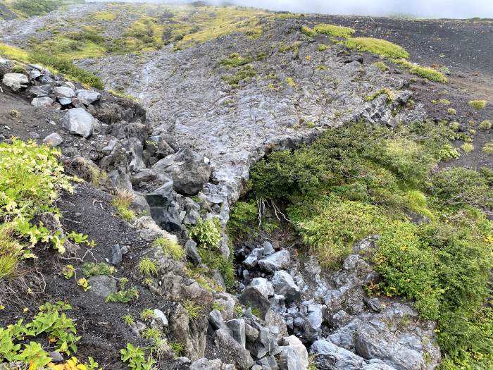 駿東郡小山町須走/まぼろしの滝