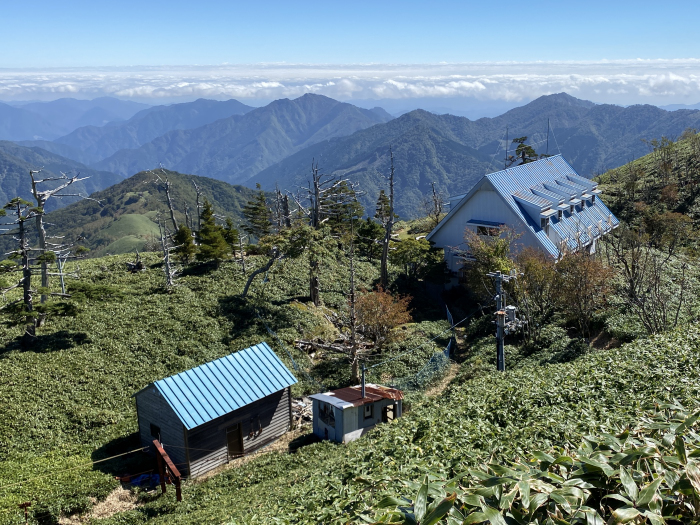 那賀郡那賀町岩倉/槍戸山、一ノ森
