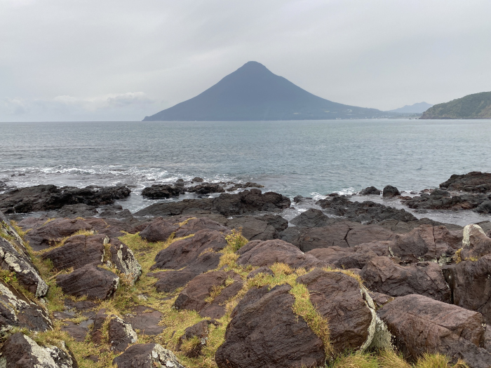 指宿市山川岡児ケ水/薩摩長崎鼻灯台