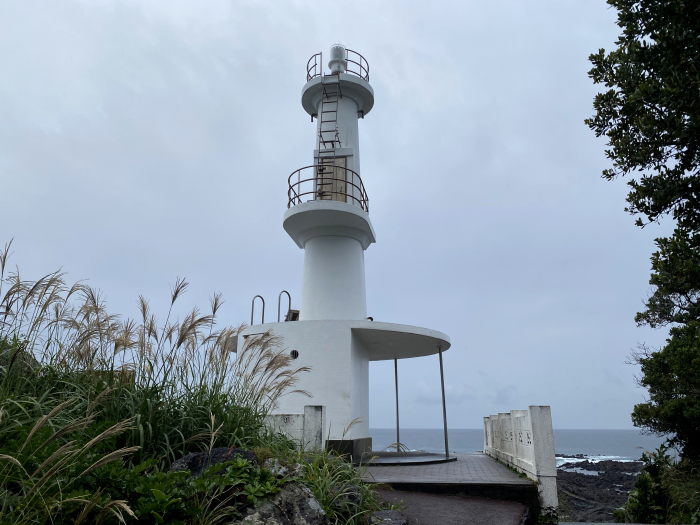 指宿市山川岡児ケ水/薩摩長崎鼻灯台