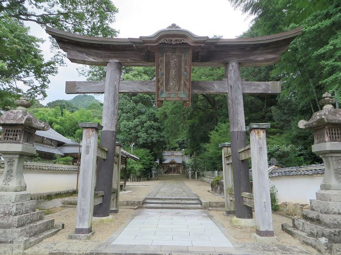 丹波市春日町黒井/兵主神社両部鳥居写真