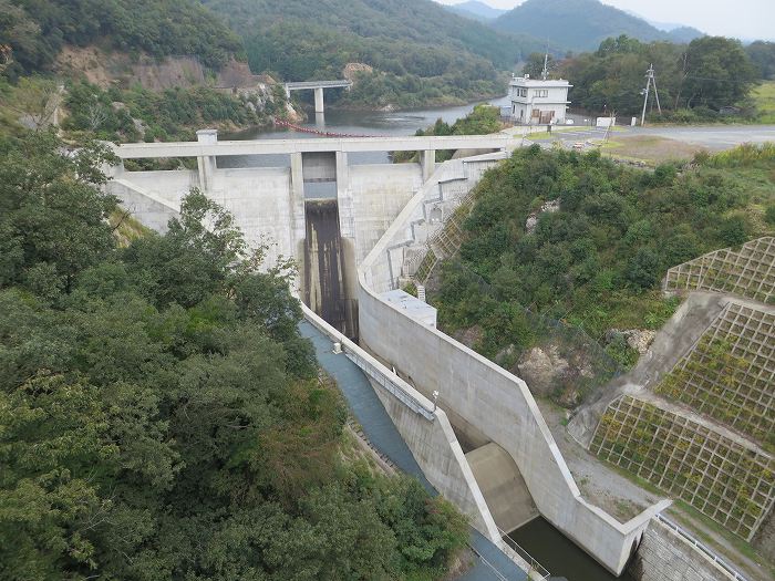 船井郡京丹波町下山/畑川ダム写真