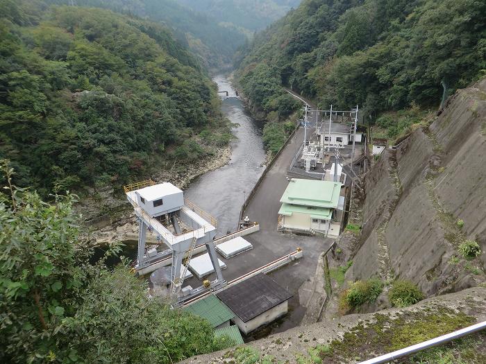 南丹市美山町樫原/大野ダム大野発電所写真