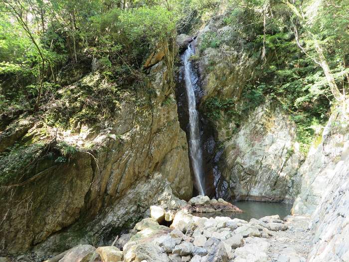 丹波市氷上町香良/不動山岩瀧寺・独鈷の滝写真