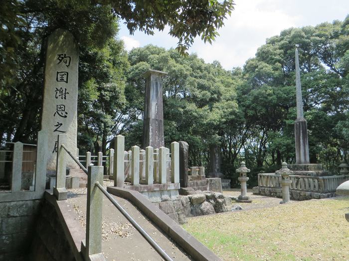 南丹市園部町小桜町/園部城址写真