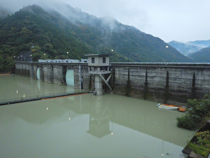 有田郡有田川町東大谷/二川ダム写真