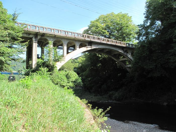 福知山市三和町菟原下/推奨土木遺産「両橋」写真