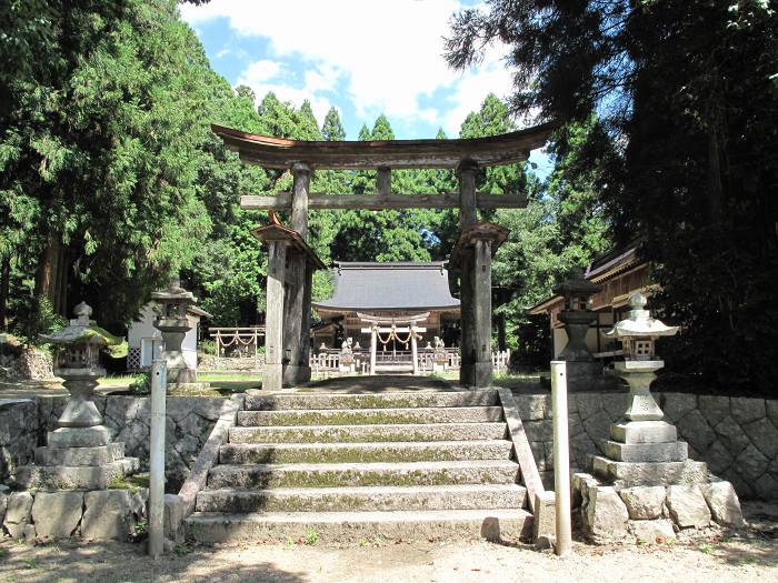 綾部市八津合町/八幡宮写真