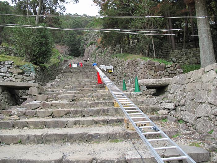 近江八幡市安土町下豊浦/安土城跡写真