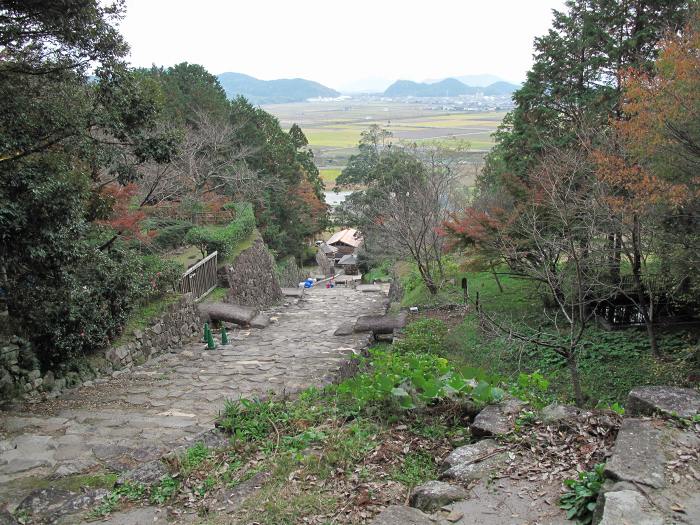 近江八幡市安土町下豊浦/安土城跡写真