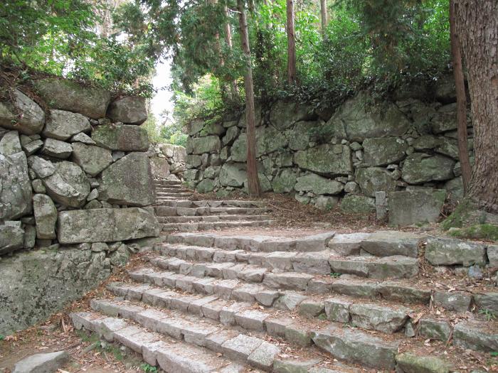 近江八幡市安土町下豊浦/安土城跡写真