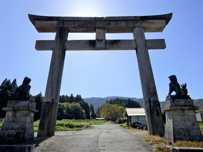 真庭市蒜山西茅部/茅部神社