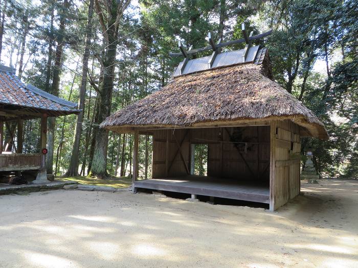 加東市上鴨川/住吉神社舞殿写真