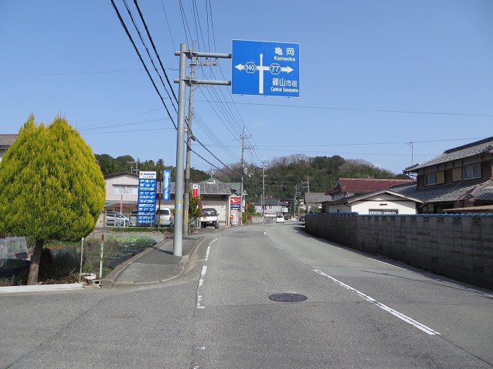 篠山市古市/初田峠～今田町黒石/黒石ダムを散策