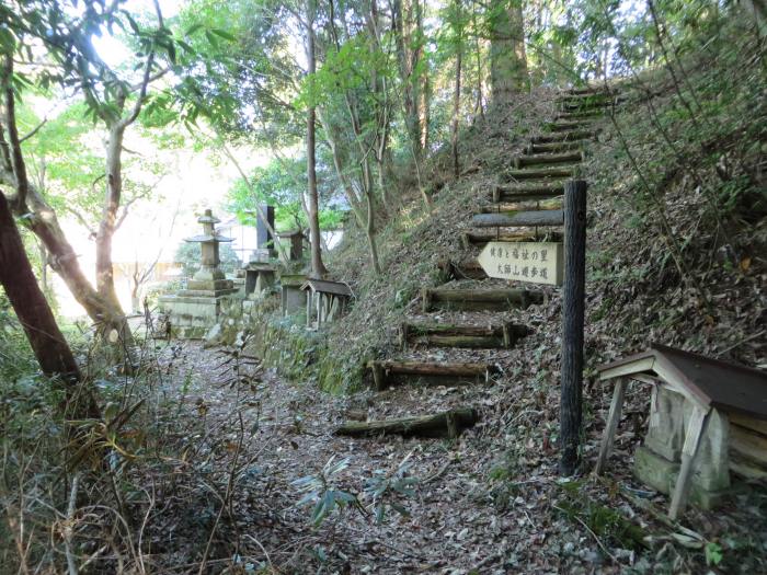 篠山市下板井/切幡寺大師堂～打坂/法連坊山を散策