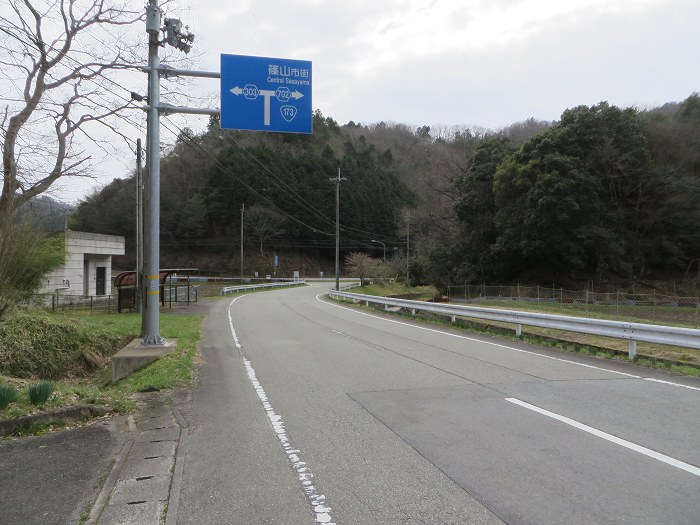 篠山市西野々/天引峠～南丹市園部町船阪/中山峠～篠山市奥山/奥山峠を散策