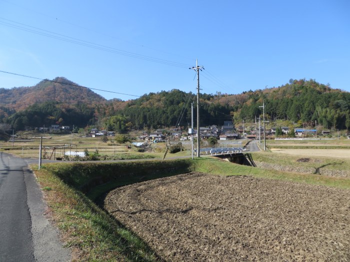 篠山市藤坂/弓谷峠～桑原/箱部峠を散策