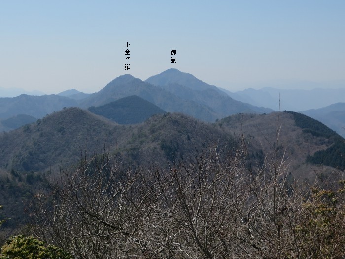 篠山市上筱見/筱見四十八滝～八ヶ尾山～小原/弁天池の峠を散策