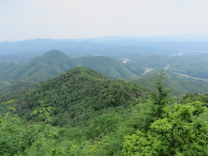 篠山市藤坂/板坂峠～船井郡京丹波町八田/西山を散策