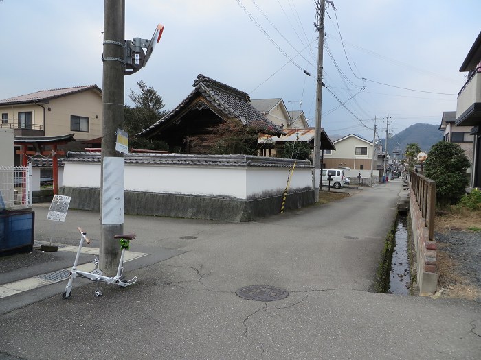 輪行にて丹波市柏原町を散策