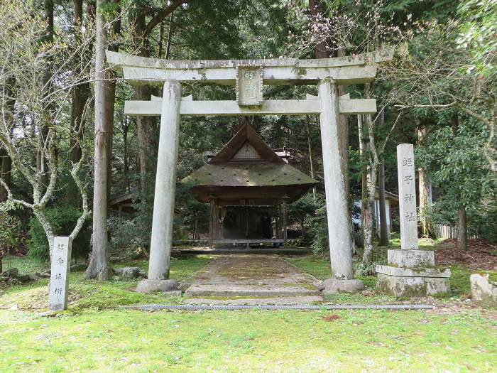 篠山市西野々/天引峠～南丹市園部町船阪/中山峠～篠山市奥山/奥山峠を散策