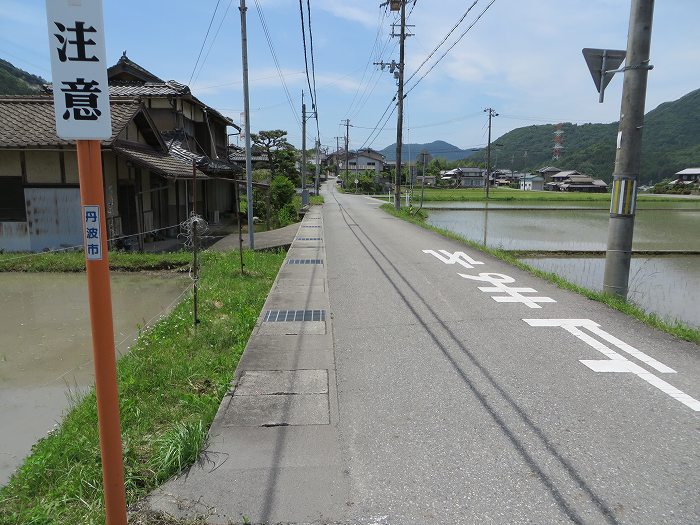 丹波市山南町～西脇市黒田庄町～西脇市上比延町を散策